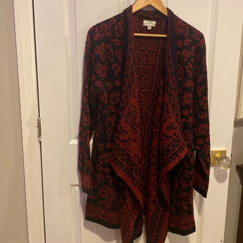 BNWT Lucky Brand Women’s Cardigan Sweater Size XL